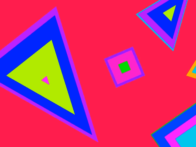 Colorful Triangle by Helen Zhang on Dribbble