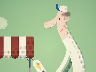 Gelato illustration