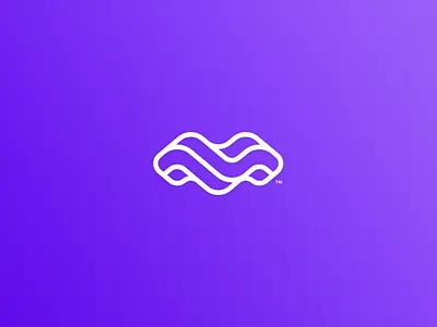 M b circle emblem letter logo logotype m monogram symbol
