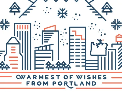 2016 Holiday Email Hero christmas holiday portland