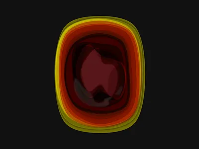 Alien Forms code generative graphic