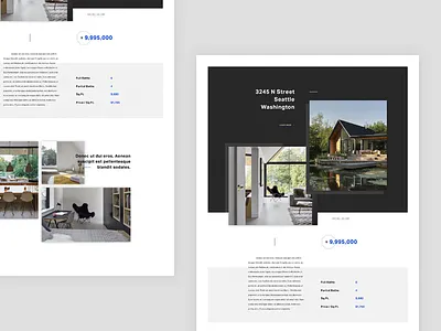 Realty [wip] architecture building clean editorial house landing photography realty rent theme web website