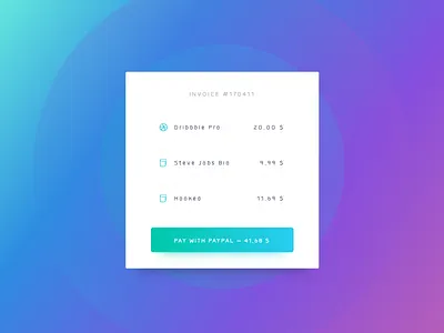 Invoice daily invoice mobile ui ux