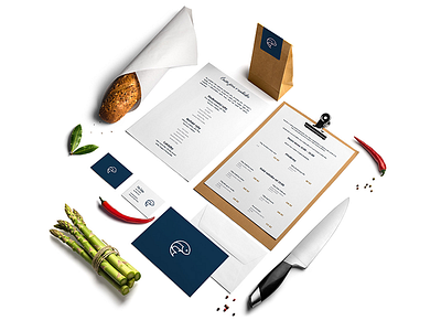 Rybárna na rynku Visual Identity bistro branding czech fish food identity logo mockup restaurant sea seafood visual identity