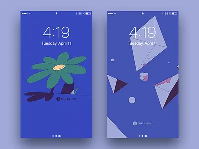 Snail Love Phone Wallpaper animation illustration love phone snail wallpaper