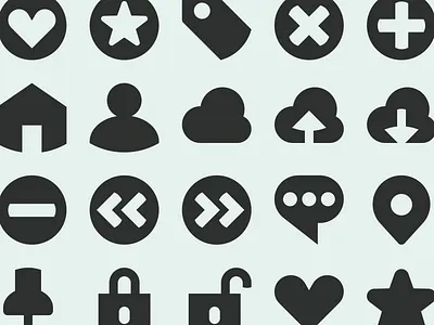 TiNY Bold Filled dutch design icon icons symbol ui design