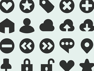 TiNY Bold Filled dutch design icon icons symbol ui design
