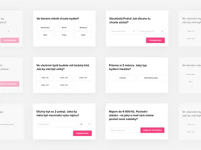 Popup form on Flatio clean form input layout minimal modal popup ui ux web white