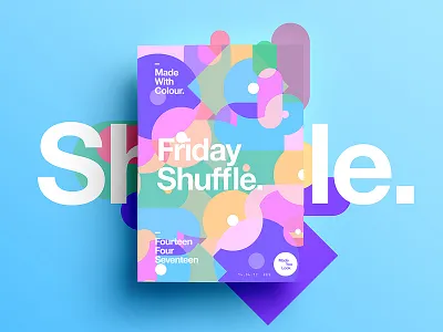 👁Made You Look👁 89 | Friday Shuffle. 2017 365 color colour freelance friday happy motivation poster postereveryday typography