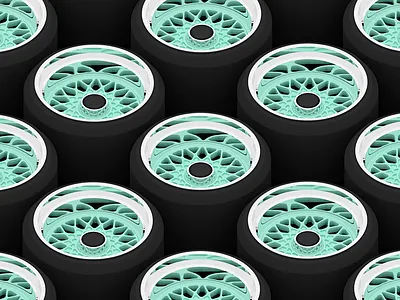 BBS RS Isometric Pattern automotive bbs isometric pattern stance wheels