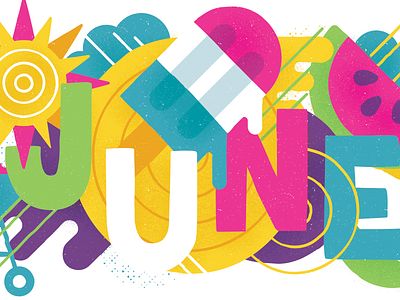 June beach ball grill june magazine popsicle sun watermelon