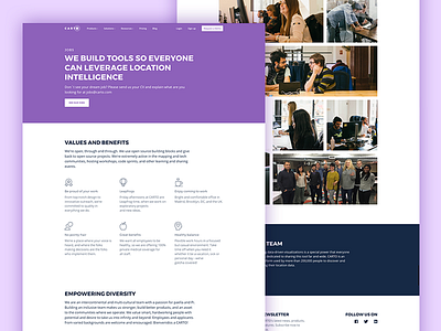 CARTO - Jobs page carto cartodb gis jobs jobs page location maps web design