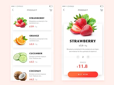 Daily ui100 - 002 fruit
