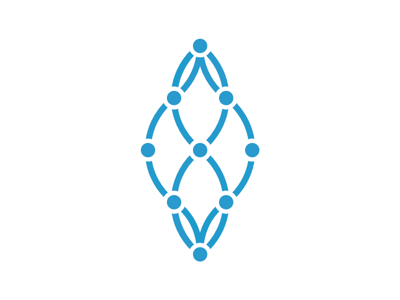 Animated Logo for Participation 2d animation blue c4d collaboration logo mark motion participation