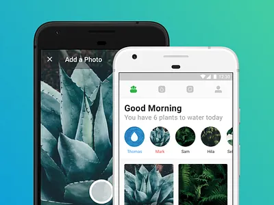 Potted for Android android app camera garden pixel plants reminder water