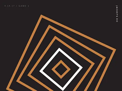 Blue Jackets Score: April 14, 2017 blue jackets columbus data data visualization hockey infographics minimal nhl playoffs score sports stanley cup