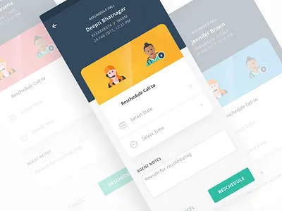 Sales & Management App android app calendar edtech ios marketing mobile planner sales toppr ui ux
