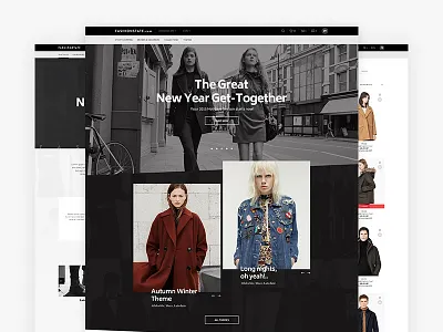 Fashionstate art art direction design fashion modern web design web site