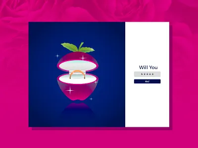 Will You Enggg... cartoon flora gradient green illustration love plant vector