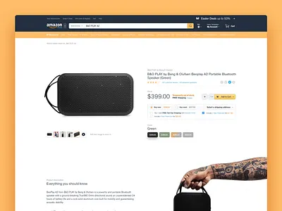 amazon redesign amazon ecommerce redesign shop ui ux web webdesign