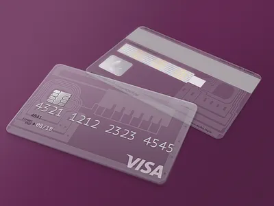 Credit Card Design credit card design industrial design transparent visa