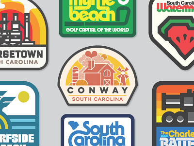 South Carolina Badges badges patches south carolina southern