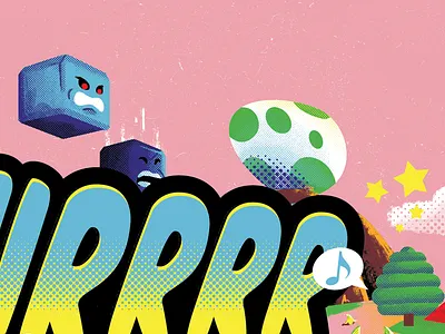 WHIRRRR banana cart crash mario mario kart nintendo race track video game wipeout yoshi