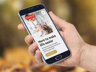 Bob Martin care cat dog home homepage mobile pet vet