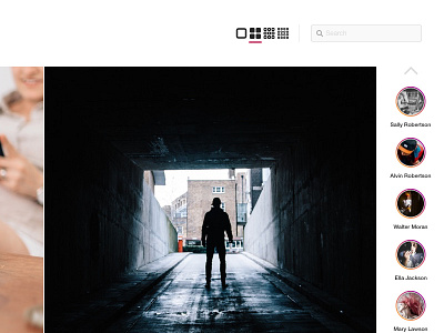 Instagram Photo Feed 3 design instagram mock up redesign social media ui ui design web design