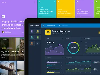 Administrator starter pack 🚀 bright chart core dashboard demography loading map profile stats traffic sources
