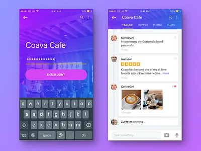 Mobile Concept colorful design mobile mobileui ui ux