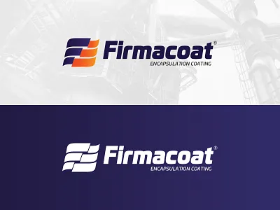 Firmacoat Branding brand identity branding full color identity in progress industrial logo logomark logos one color visual identity
