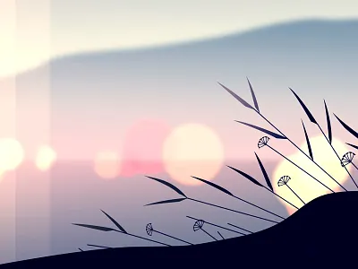 steps away 41 away city illustration landscape light photoshop sun travel trystram