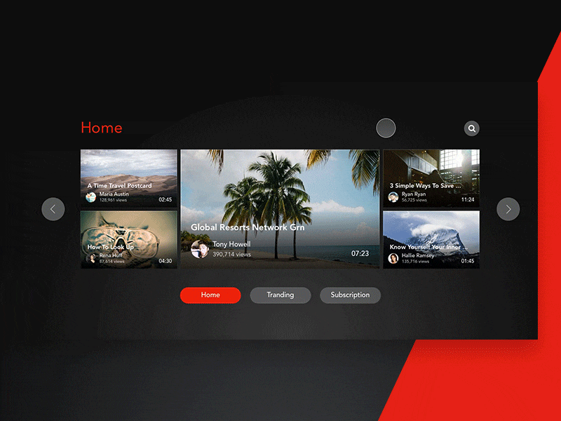 Virtual Reality Keyboard Search animation principle reality search sketch ui ux video virtual vr