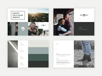 Campaign Style Guide brand branding campaign public safety redding style guide