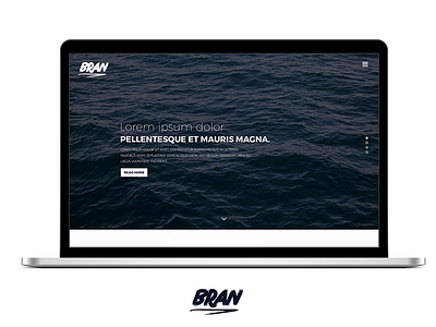 Freebie One Page "BRAN" freebie onepage ui