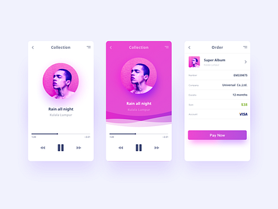 Musicapp3 app application iphone music player sound wave