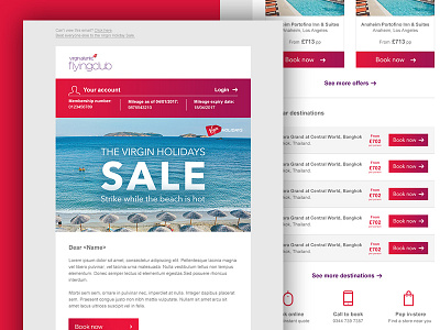 Email design airline airline email email marketing newsletter travel