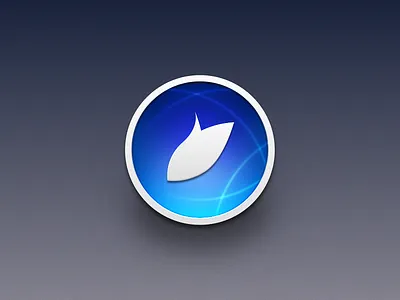 Pijp Server Icon blue buron fiber icon internet network pijp round server web