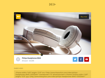 TheMotion webapp – Videoplayer app log in login register sign in sign up the motion themotion video video creation web webapp