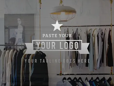 FREE Storefront Vinyl Logo Mockup apparel store branding mockup fashions store free logo mockup mockup mockups storefront storefront mockup tee shirt store
