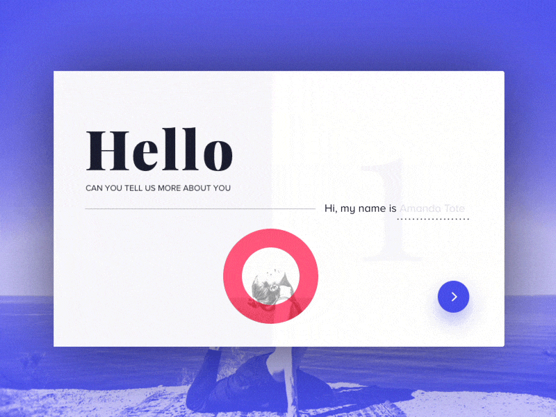 Healthcare Quote Form (WIP) app blue cards form health healthcare minimal product quote red user experience user interface