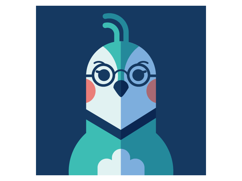 Geometric Animals animal geometric illustration illustrator limited palette vector