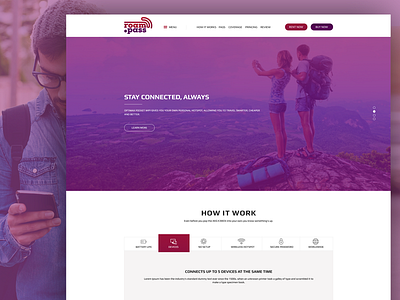 Roam Pass mobile pocket portable travel wifi