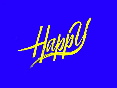 How To Be Happy colorful design hand drawn illustrator pattern typography