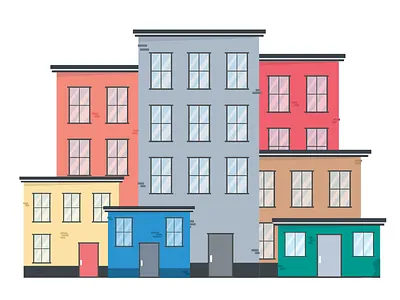 Building Illustrations building home illustration