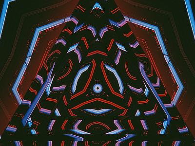 Offf 2017 Series abstract design festival led lights neon offf offf2017 space universe vision