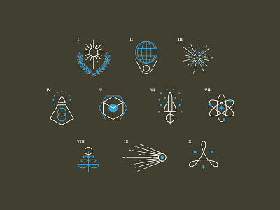 Phobio Team Patches atomic badge comet department icon illuminati patch space star sun team