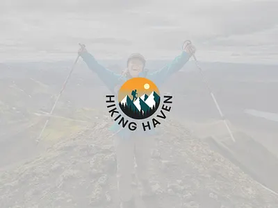 Hiking logo & brand design agency logo artwork brand desgin branding combination design graphic design hiking logo illustration logo logo design logomakr logos minimalist logo ui ux vector