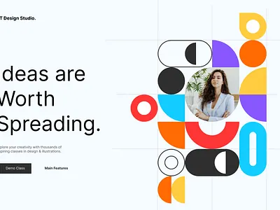 Eye-Catchy Website Ui/Landing Page Design br brand branding design graphic design landing page logo motion graphics ui uiux website